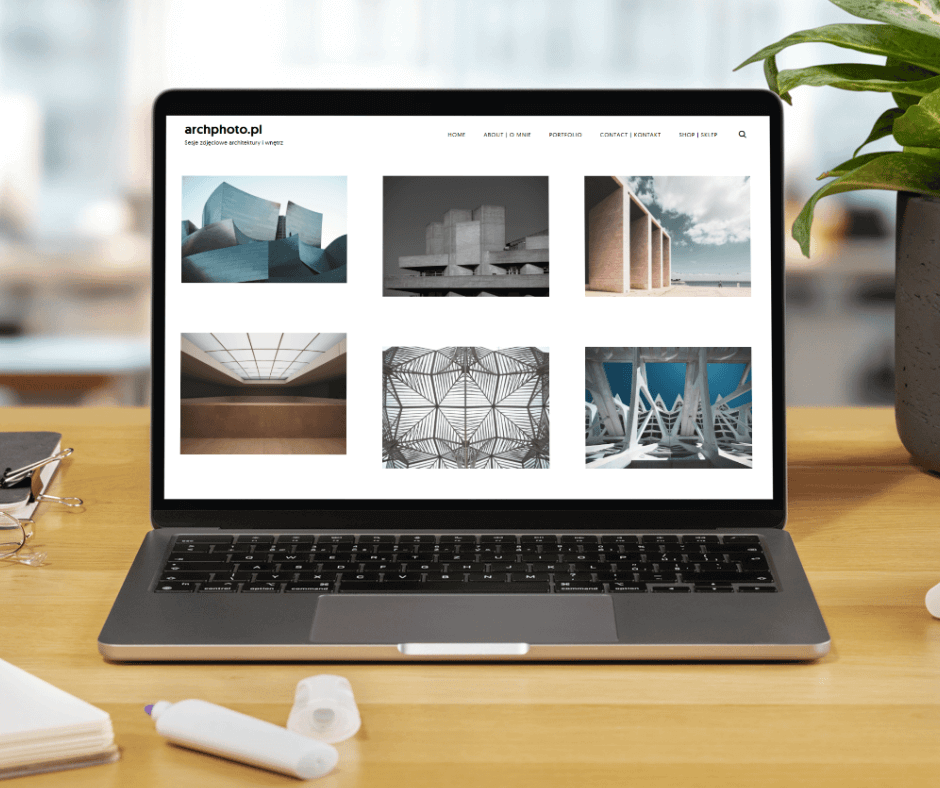 Archphoto - portfolio fotografii architektury screenshot 2