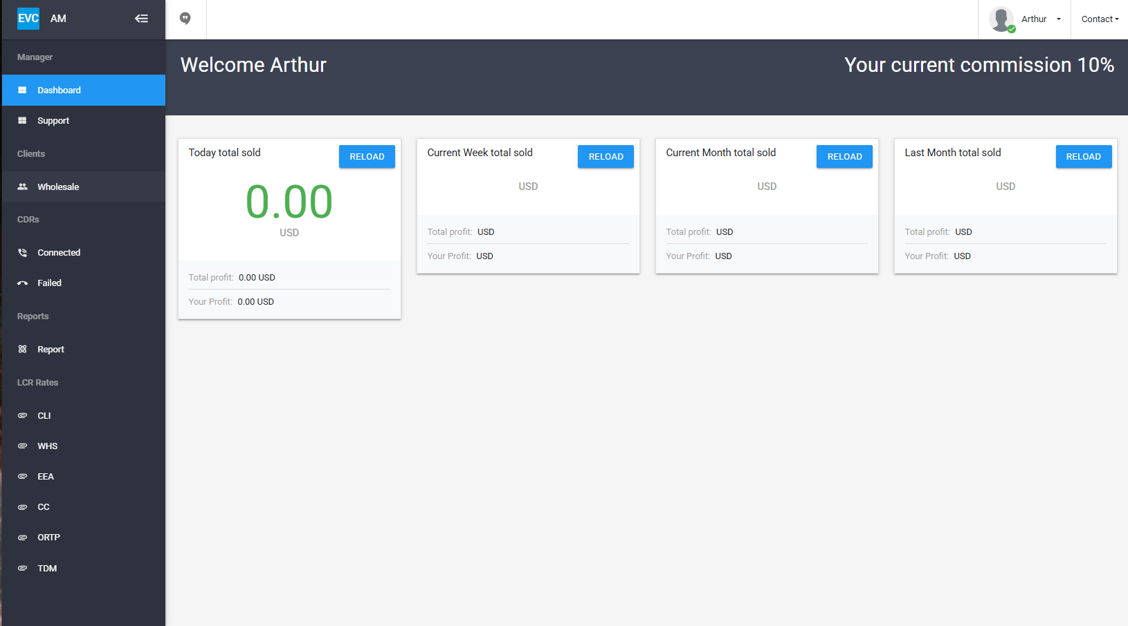 Account Manager for Voip Traffic Easyvoipcall